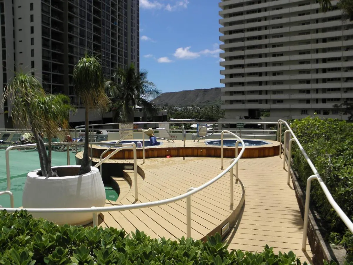 Apartment Waikiki Banyan Cozy Condo Suite - Ocean View With Free Parking! Honolulu