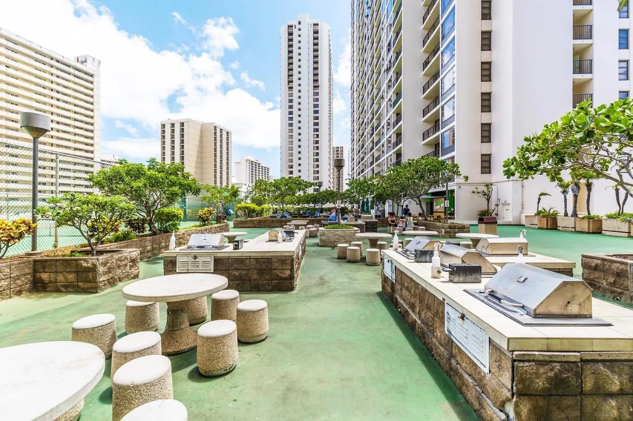 Waikiki Banyan Cozy Condo Suite - Ocean View With Free Parking! Honolulu 0*,